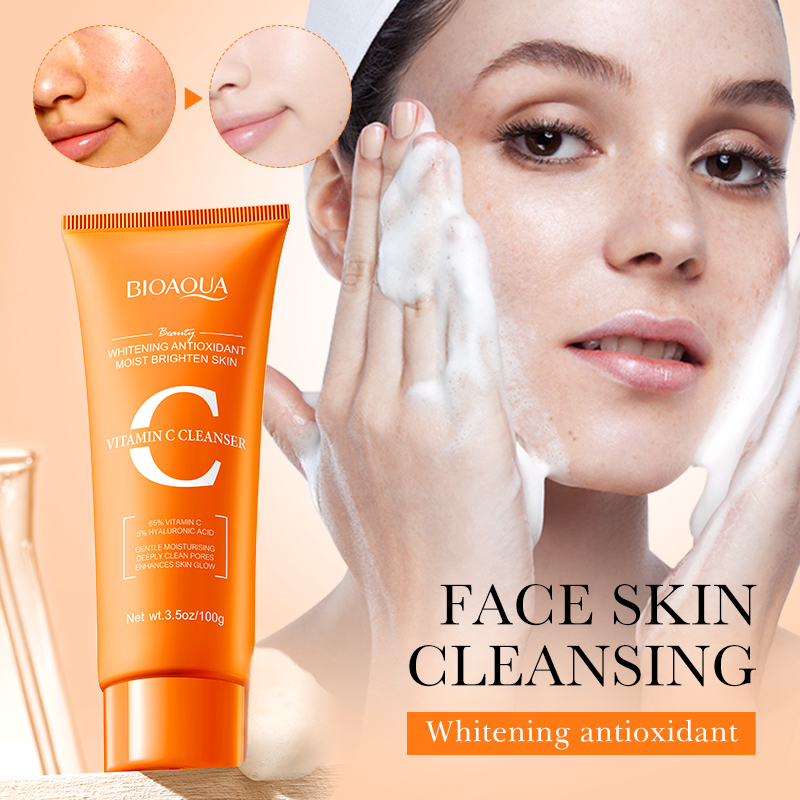 Skincare Bioaqua - BIOAQUA Vitamina C Detergente viso Idratante