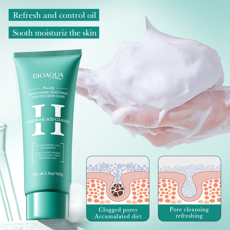 BIOAQUA Detergente viso all'ac - Skincare Bioaqua recensione e prezzo